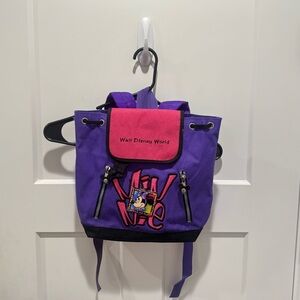 Vintage Walt Disney World Minnie Mouse Backpack